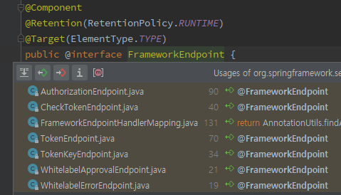 FrameworkEndpoint